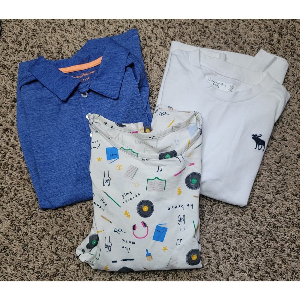 Tommy Bahama, Abercrombie, Lands End- Boys Bundle- size 8